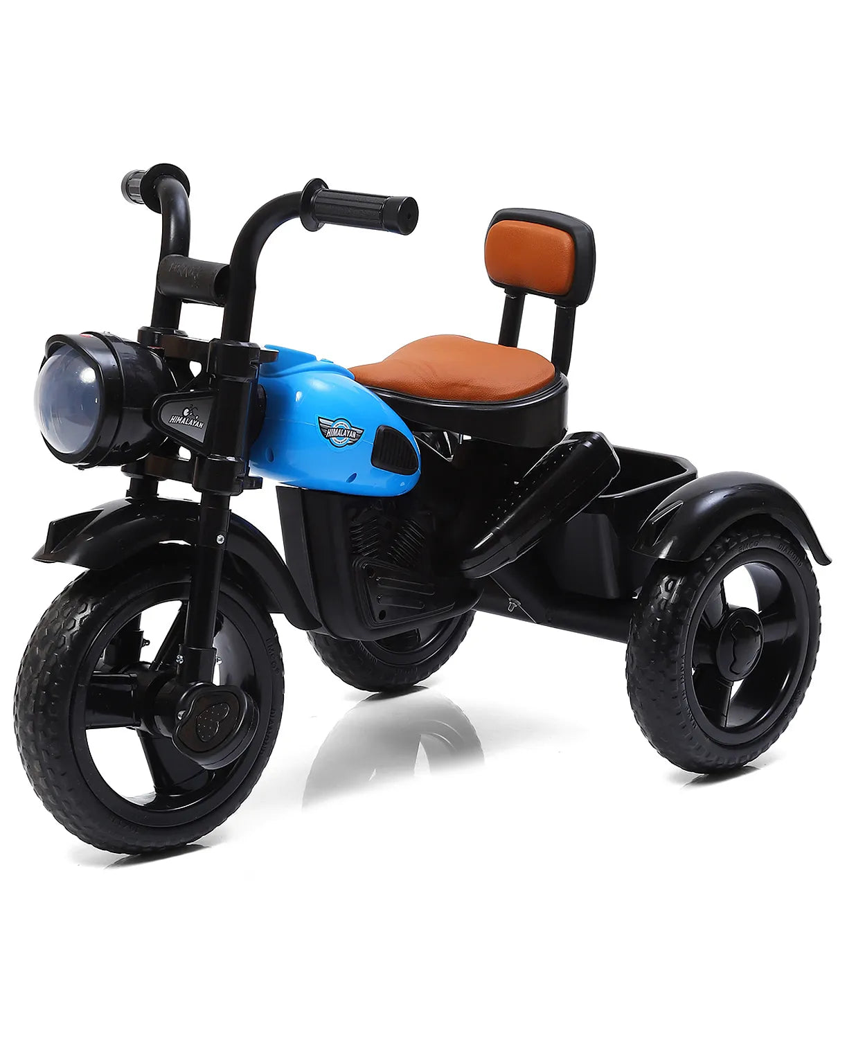 Children's motorcycle-style trike from U Smile Toys, equipped with a comfortable seat and musical features for engaging play. www.usmile.toys